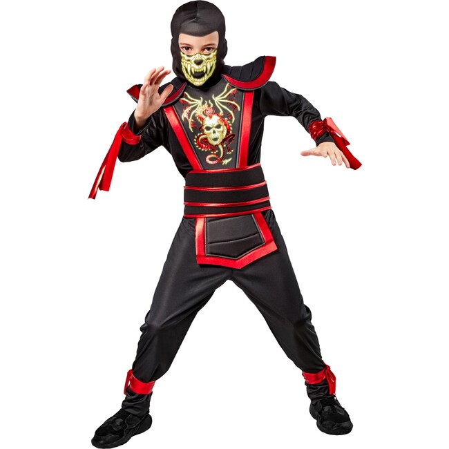 Ninja Light Warrior Kids Costume 1001036