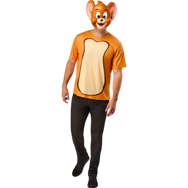 Men's Tom and Jerry Ben Cooper Jerry T-Shirt and Half Mask 1001202