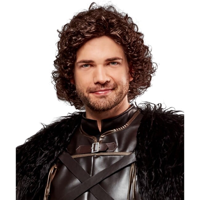 Men's Game of Thrones Jon Snow Brown Wig 2000003