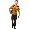 Men's Ben Cooper Scooby Doo T-Shirt and Half Mask 1001199 - Costumes - 2