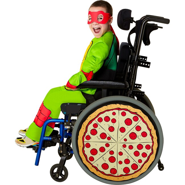 Teenage Mutant Ninja Turtles Pizza Wheelchair Cover 1000548 - Costume Accessories - 1