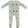 Zippered Footie, Spooky - Footie Pajamas - 1 - thumbnail