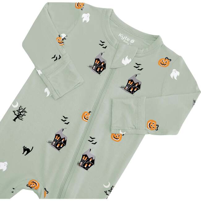 Zippered Footie, Spooky - Footie Pajamas - 5
