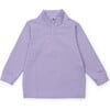 Sam Quarter Zip Pullover, Purple Stripes - Jackets - 1 - thumbnail