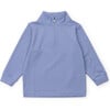 Sam Quarter Zip Pullover, Blue Stripes - Jackets - 1 - thumbnail