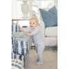 Preston Boys' Footie Romper, Stripes in Blue - Footie Pajamas - 3