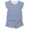 Emery Girls' Short Set, Royal Safari - Mixed Apparel Set - 1 - thumbnail