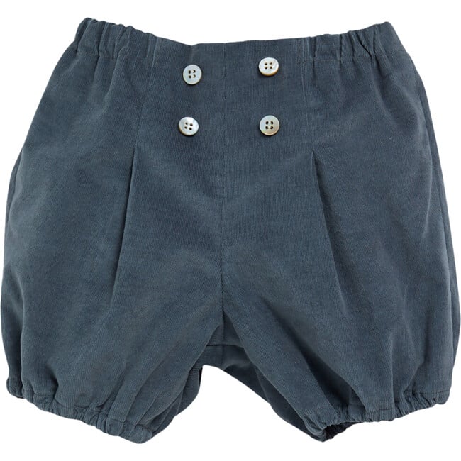 Baby Magpie Corduroy Elastic Waist Bloomer, Midnight Blue