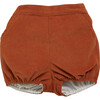 Baby Magpie Corduroy Elastic Waist Bloomer, Toffee - Bloomers - 1 - thumbnail