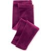 Velour Comfortable Fit Stretch Leggings, Cosmic Berry - Leggings - 3