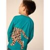 Tiger Prowl Double Sided Crew Neck Long Sleeve T-Shirt, Scuba - T-Shirts - 2