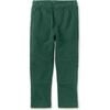 Playwear Elastic Waist Lined Knee Pocket Pants, Pine Needle - Pants - 1 - thumbnail