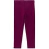 Solid Super-Soft Leggings, Cosmic Berry - Leggings - 2