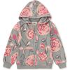 Good Sport Kangaroo Pocket Zip Hoodie, Turkish Rose In Heather Gray - Sweatshirts - 1 - thumbnail