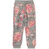 Going Places Elastic Waist Drawstring Pocket Joggers, Turkish Rose In Heather Gray - Sweatpants - 1 - thumbnail