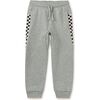 Stripe-Out Elastic Waist Drawstring Pocket Joggers, Med Heather Grey - Sweatpants - 1 - thumbnail