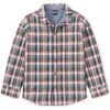 Double Weave Plaid Chest Pocket Button-Up Shirt, Antalya - Shirts - 1 - thumbnail