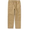 Cozy Does It Elastic Waist Drawstring Lined Pants, Dune Grass - Pants - 1 - thumbnail