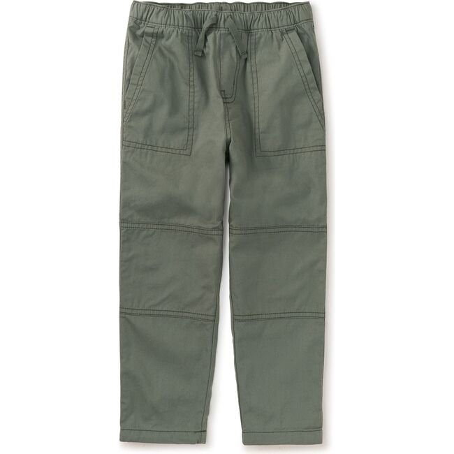 Cozy Does It Elastic Waist Drawstring Lined Pants, Dried Rosemary