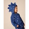 Babys Spike Out Print Front Zip Hoodie, Lightning Bolts - Sweatshirts - 5