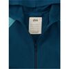 Colorblock Long Sleeve Kangaroo Pocket Hoodie, Bedford Blue - Sweatshirts - 3