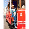 Animal Trolley Graphic Print Crew Neck Long Sleeve T-Shirt, Vapor - T-Shirts - 2