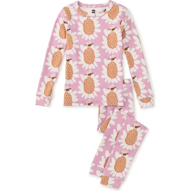 Goodnight Pajama Set, Honey Bee Sunflower