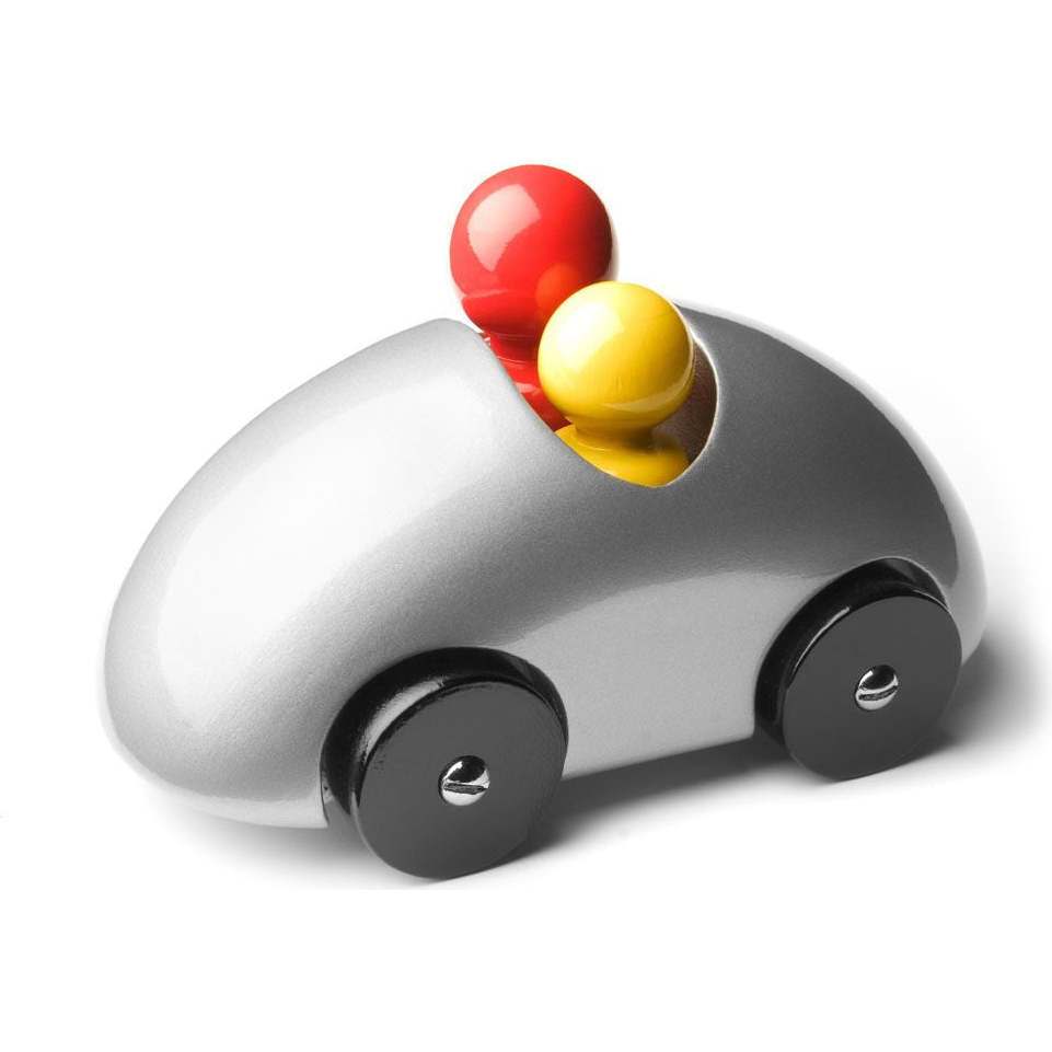 Car Streamliner Rally Silver - Woodens - 1