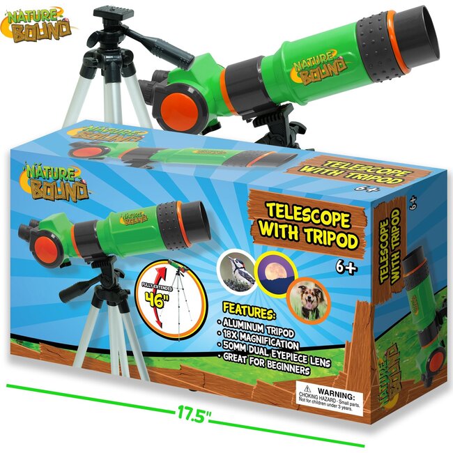 Thin Air Brands Telescope with Tripod - STEM Toys - 1