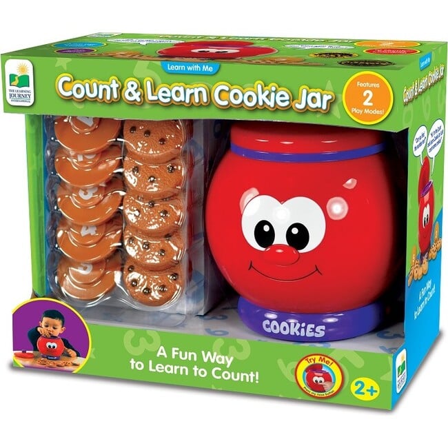 The Learning Journey Count & Learn Cookie Jar - Developmental Toys - 2