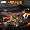 ThinAir Brands RC Dinosaur - Raptor W/Sound & Light - Remote Control - 4