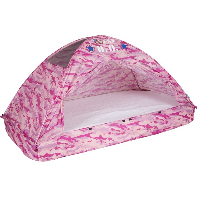 Pacific Playtents Pink Camo Bed Tent - Twin Size