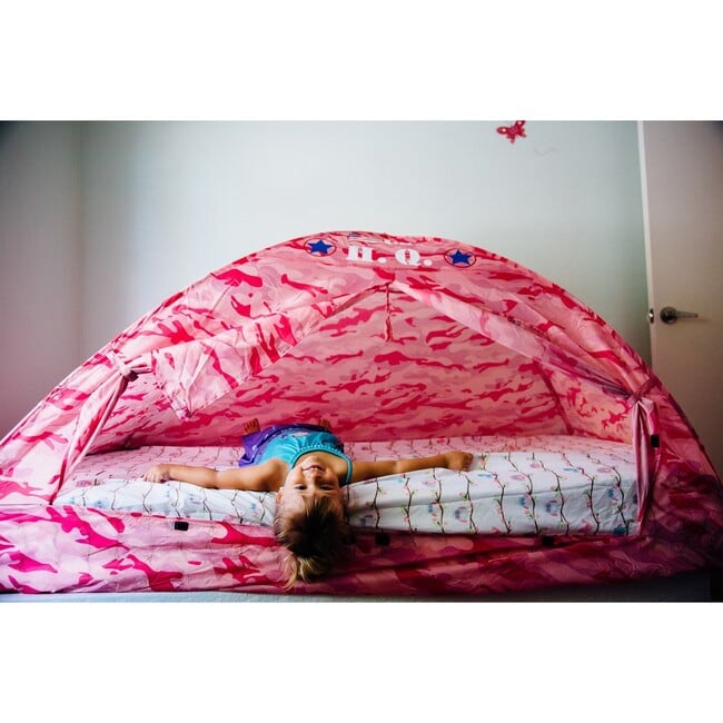 Pacific Playtents Pink Camo Bed Tent - Twin Size - Play Tents - 2