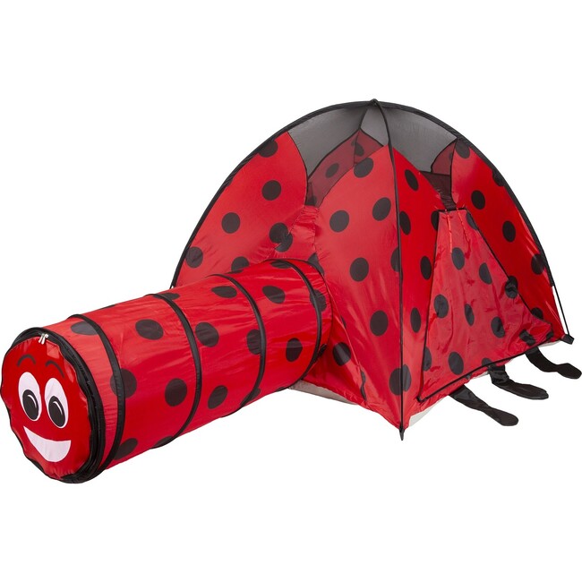 Pacific Playtents Ladybug Tent and Tunnel Combo