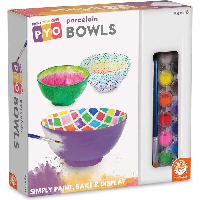 Mindware Paint Your Own Porcelain: Bowls