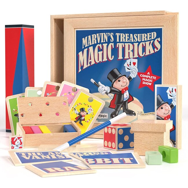 Marvins Magic Marvin's Treasured Magic Tricks (Wooden Set)