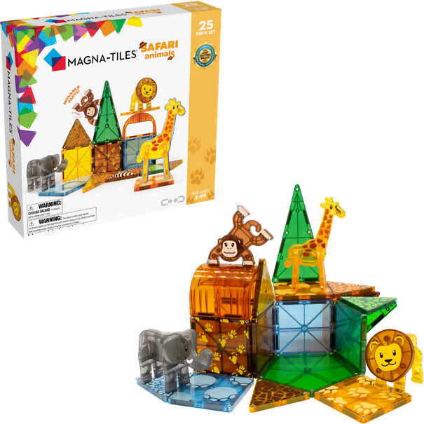 Magna-Tiles Safari Animals 25pc Set