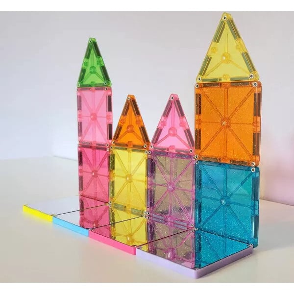 Magna-Tiles Stardust 15pc Expansion Set - Building Sets - 2