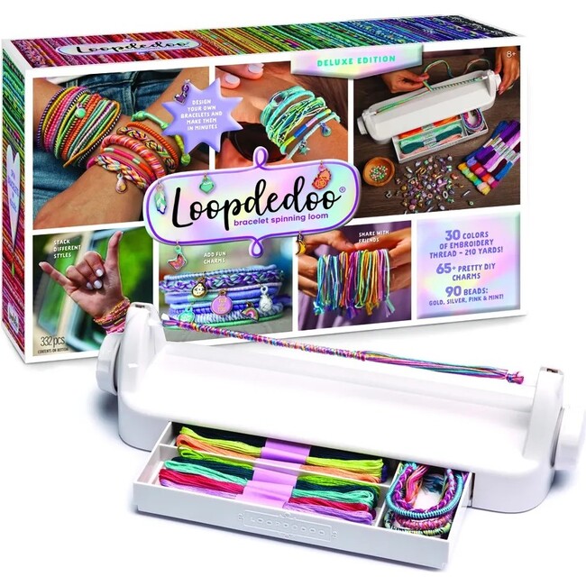 Loopdedoo Spinning Bracelet Loom Deluxe Kit