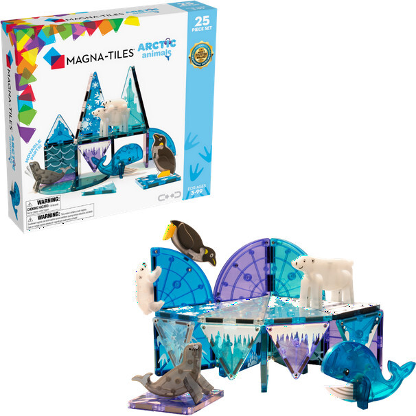 Magna-Tiles Arctic Animals 25pc Set