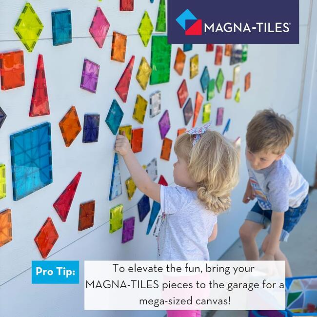 Magna-Tiles Classic 100pc Set - Building Sets - 3