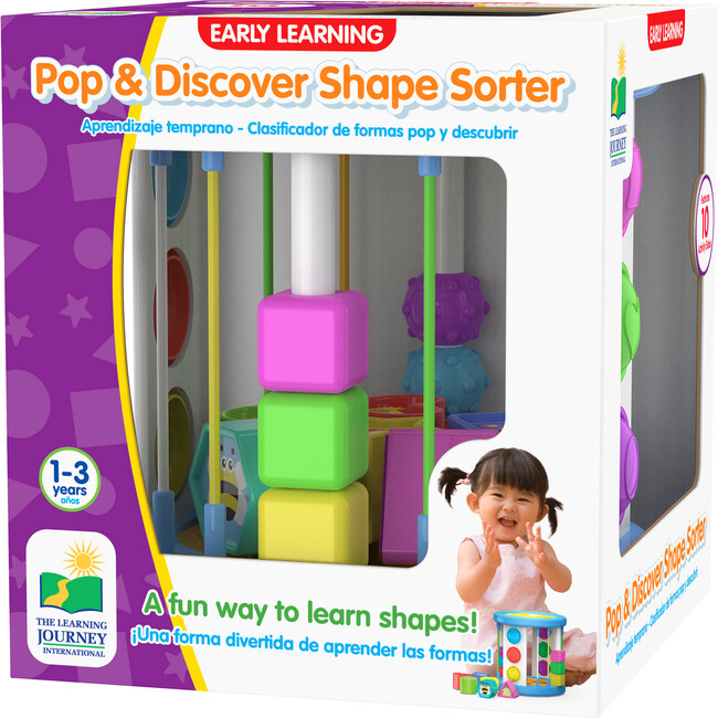 Learning Journey Pop & Discover Shape Sorter