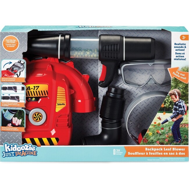 Kidoozie Backpack Leaf Blower - Role Play Toys - 2