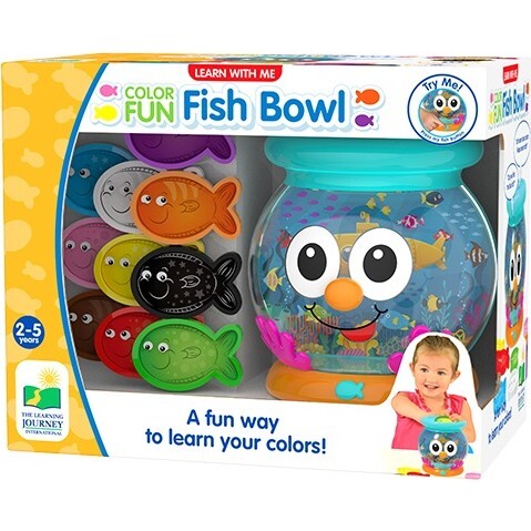 Learning Journey Learn with Me - Color Fun Fish Bowl - Developmental Toys - 2