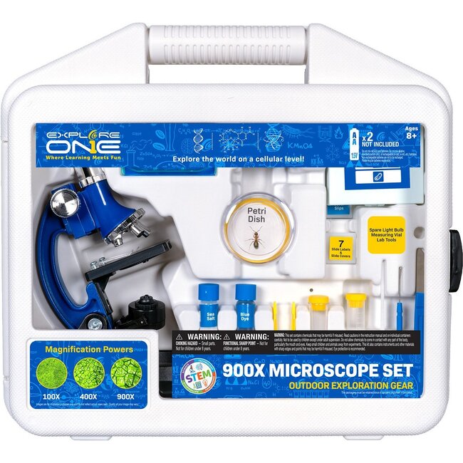 ExploreOne 900x Mircroscope Set with Case