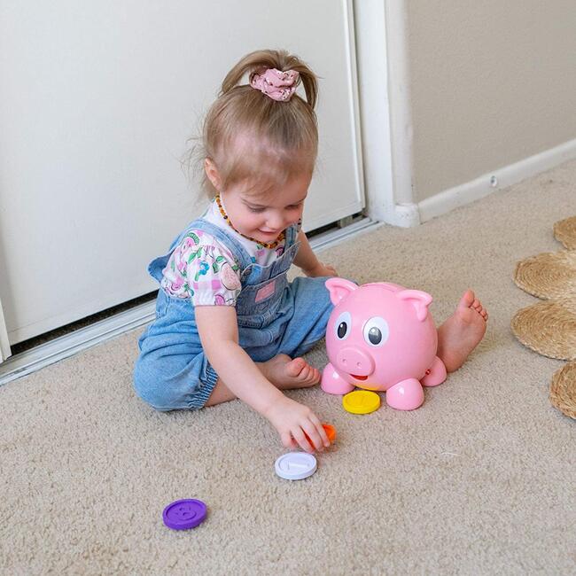 Learning Journey Learn with Me - Numbers & Colors Pig E Bank - Developmental Toys - 2