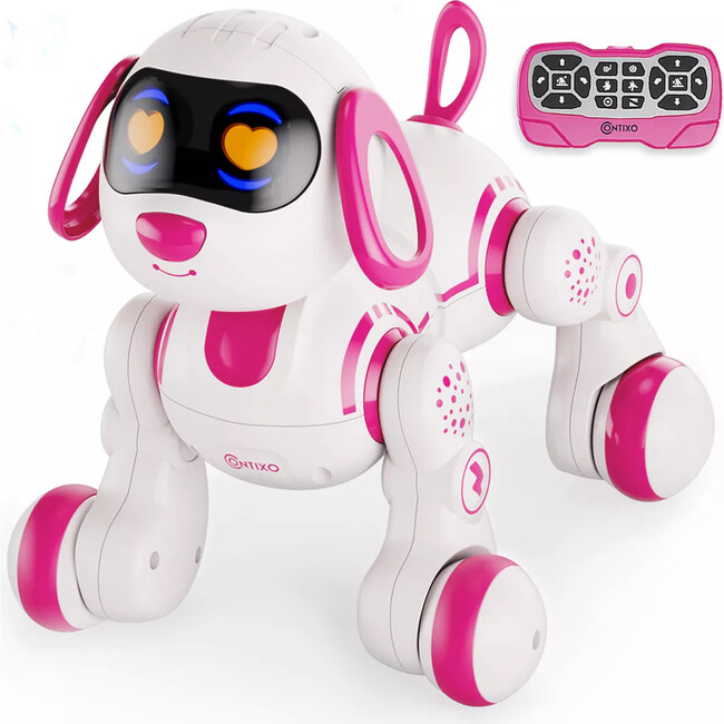 Contixo Smart Puppy - Loveable Robot Pet - Pink