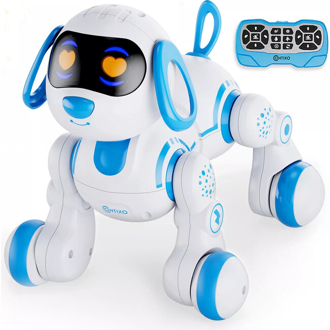 Contixo Smart Puppy - Loveable Robot Pet - Blue