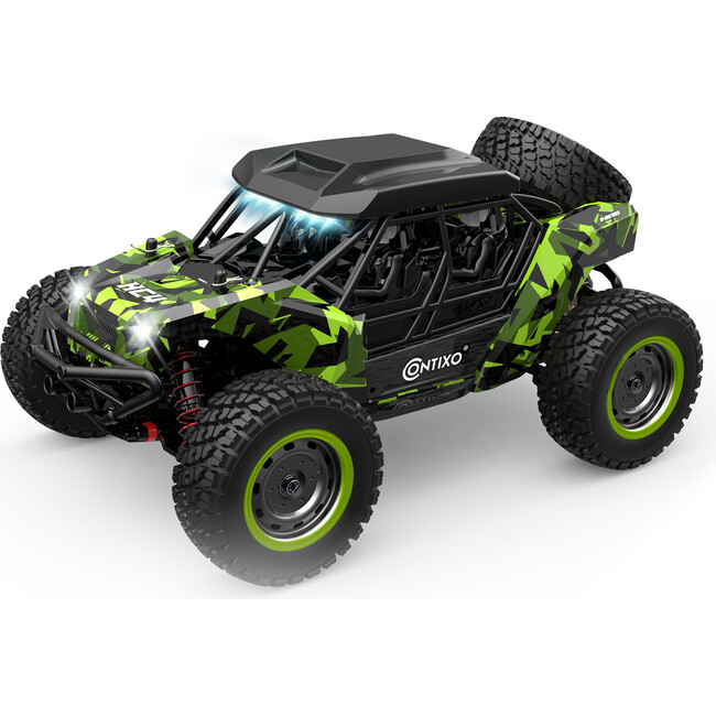 Contixo Rock Climbing Monster Truck, Green