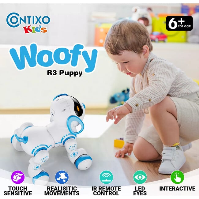 Contixo Smart Puppy - Loveable Robot Pet - Pink - Tech Toys - 2